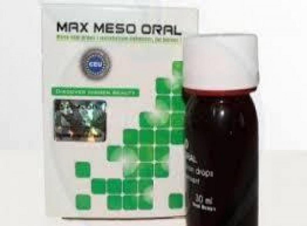 MAX MESO ORAL نقط الميزوثيرابى الرائع للتخسيس وانقاص الوزن